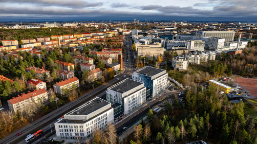 Ilmakuva Tammisairaalasta Matti Snellman HUS.