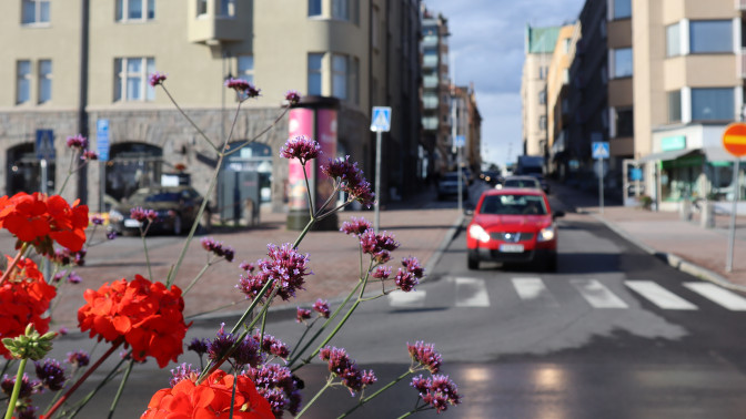 Kuva Tampereen keskustasta