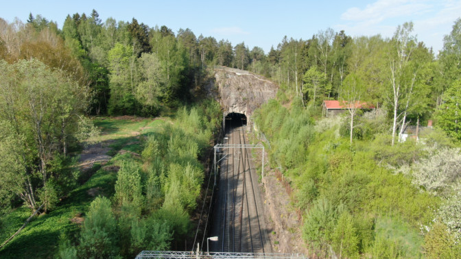 Espoo-Salo radan tunneli.