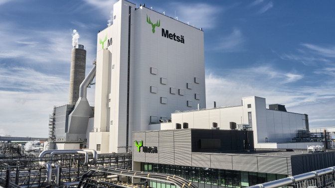 Metsä Groupin Kemin biotuotetehdas.