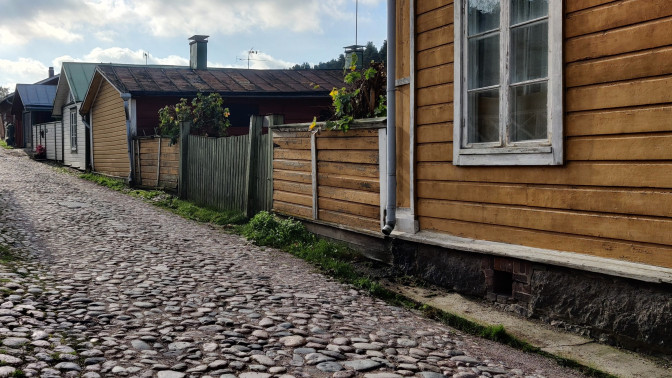Porvoon Jokikatu.