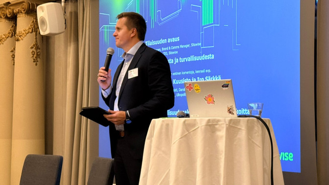 Sitowisen toimitusjohtaja Heikki Haasmaa.