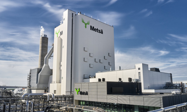 Metsä Groupin Kemin biotuotetehdas.