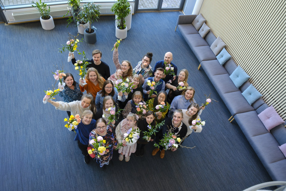 Sitowisen Maisema tiimi.