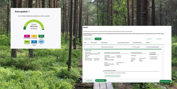 metsään.fi kasvupaikat