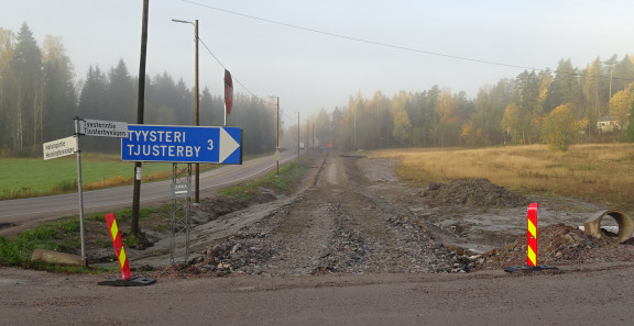 Toimimme Kaakkois-Suomen ELY-keskuksen Kulloo-Tyysterintie hankkessa rakennuttajakonsulttina.  