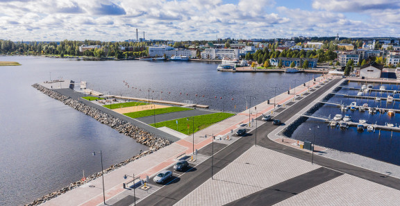 Kuopion matkustajasataman pyöräpysäköintisuunnitelma