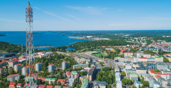 Ympäristöpääkaupunki Lahti ilmakuva
