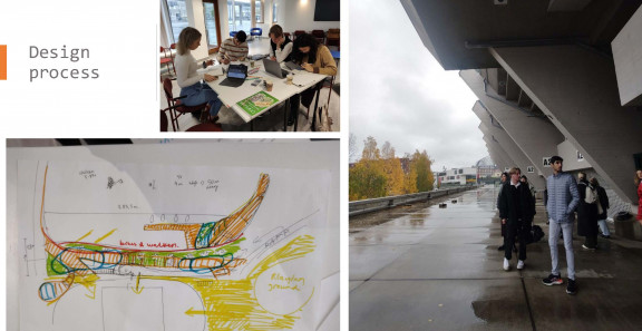 Opiskelijaryhmä työnimellä Poimu voitti Design Sprint 2022 kilpailun.