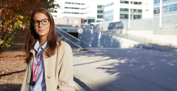 Caroline Eerola, Ylläpidon digitaalisten ratkaisujen asiantuntija.