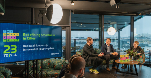 Sitowisen The Smart City Talks tapahtuma Turussa.