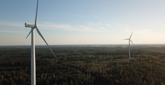 Tuulivoimapuisto.