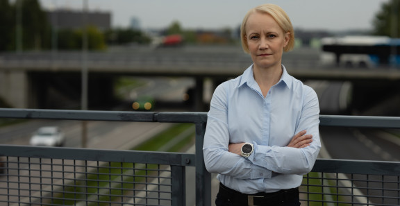 Sitowisen kestävän kehityksen palvelujohtaja Suvi Monni.