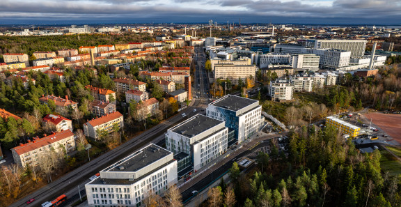 Ilmakuva Tammisairaalasta Matti Snellman HUS.