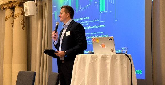 Sitowisen toimitusjohtaja Heikki Haasmaa.