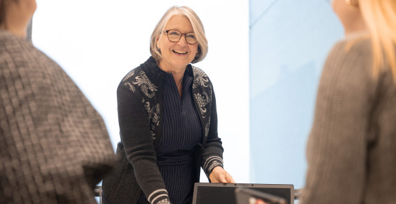 Sitowisen asiantuntija Anu Soukki.