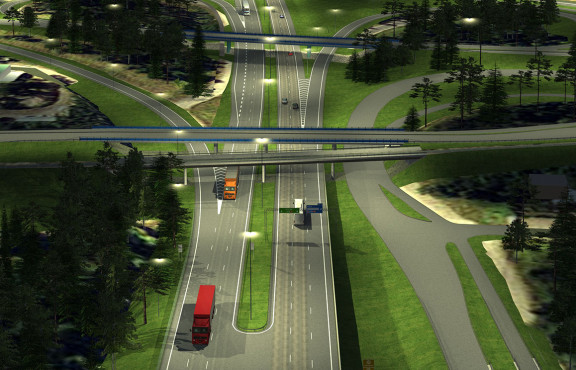 liikenteen mallintamisella voidaan havainnoida muutoksia oikeassa ympäristössä