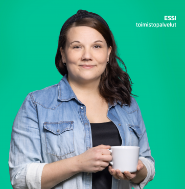Sitowisen työntekijä.